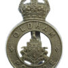Oldham Borough Police Cap Badge - King's Crown