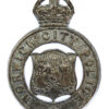 Norwich City Police Cap Badge - King's Crown