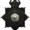 North Riding Constabulary Night Helmet Plate - King's Crown