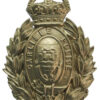Carlisle City Police Wreath Helmet Plate - King's Crown