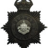 Oldham Borough Police Night Helmet Plate - King's Crown