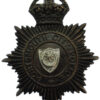 Portsmouth City Police Night Helmet Plate - King's Crown