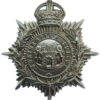 Northampton Borough Police Chrome Helmet Plate - King's Crown