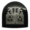 Metropolitan Police Motorcycle/Mounted Officer's Helmet Badge - Queen's Crown