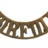 Norfolk Regiment (NORFOLK) Shoulder Title