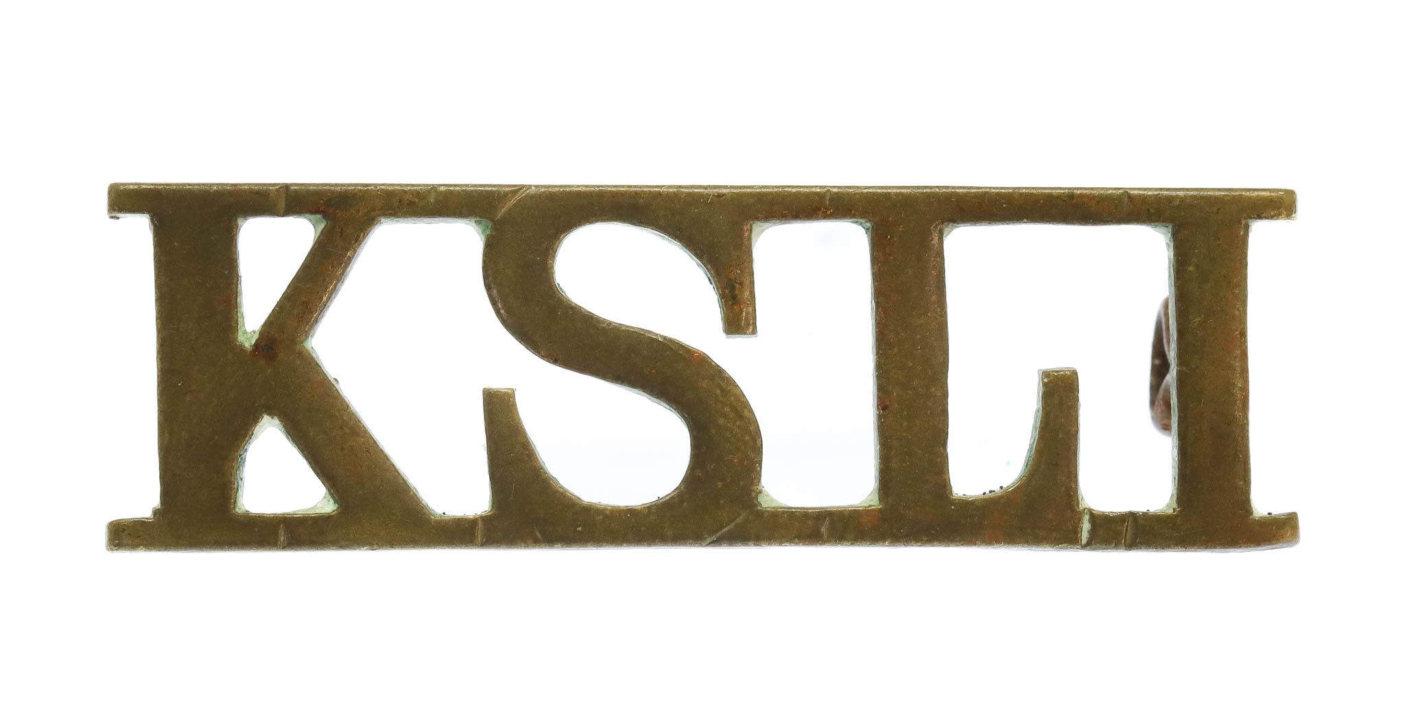 King's Shropshire Light Infantry (K.S.L.I.) Shoulder Title