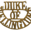 West Riding Regiment (Duke of Wellington's) Shoulder Title