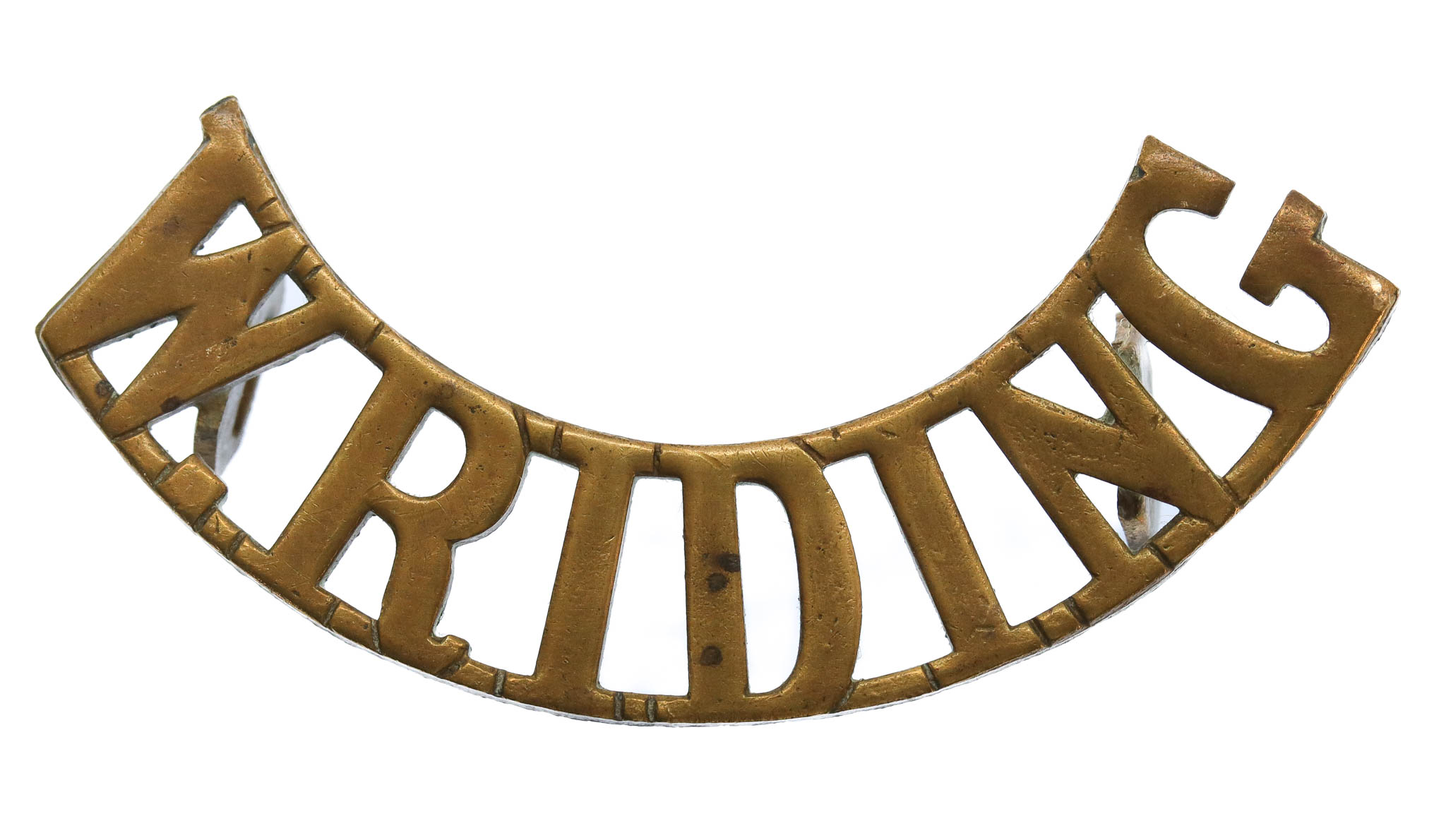 Duke of Wellington's West Riding Regiment (W.RIDING) Shoulder Title
