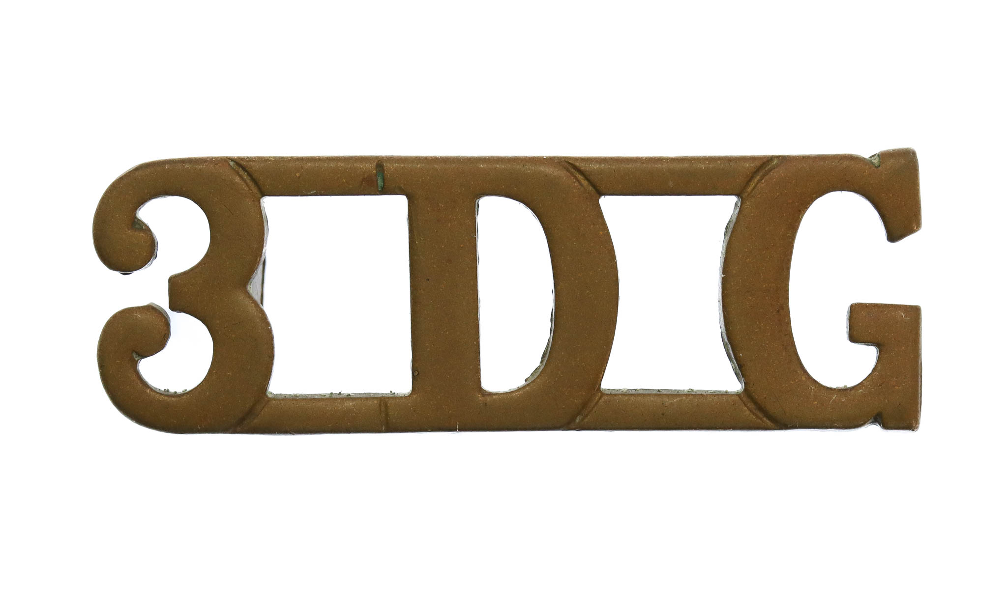 3rd Dragoon Guards (3 DG) Shoulder Title