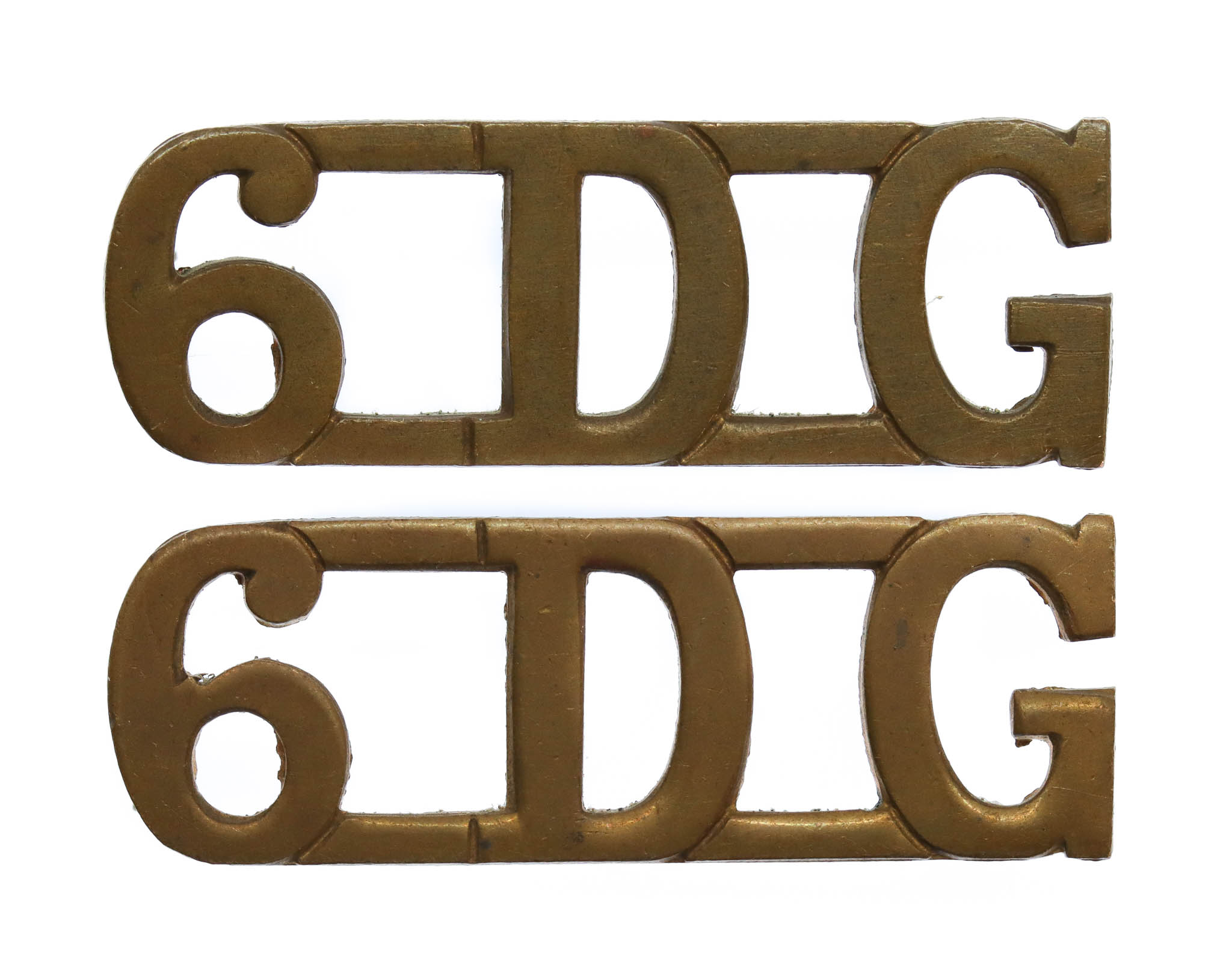 6th Dragoon Guards, The Carabiniers (6DG) Shoulder Titles