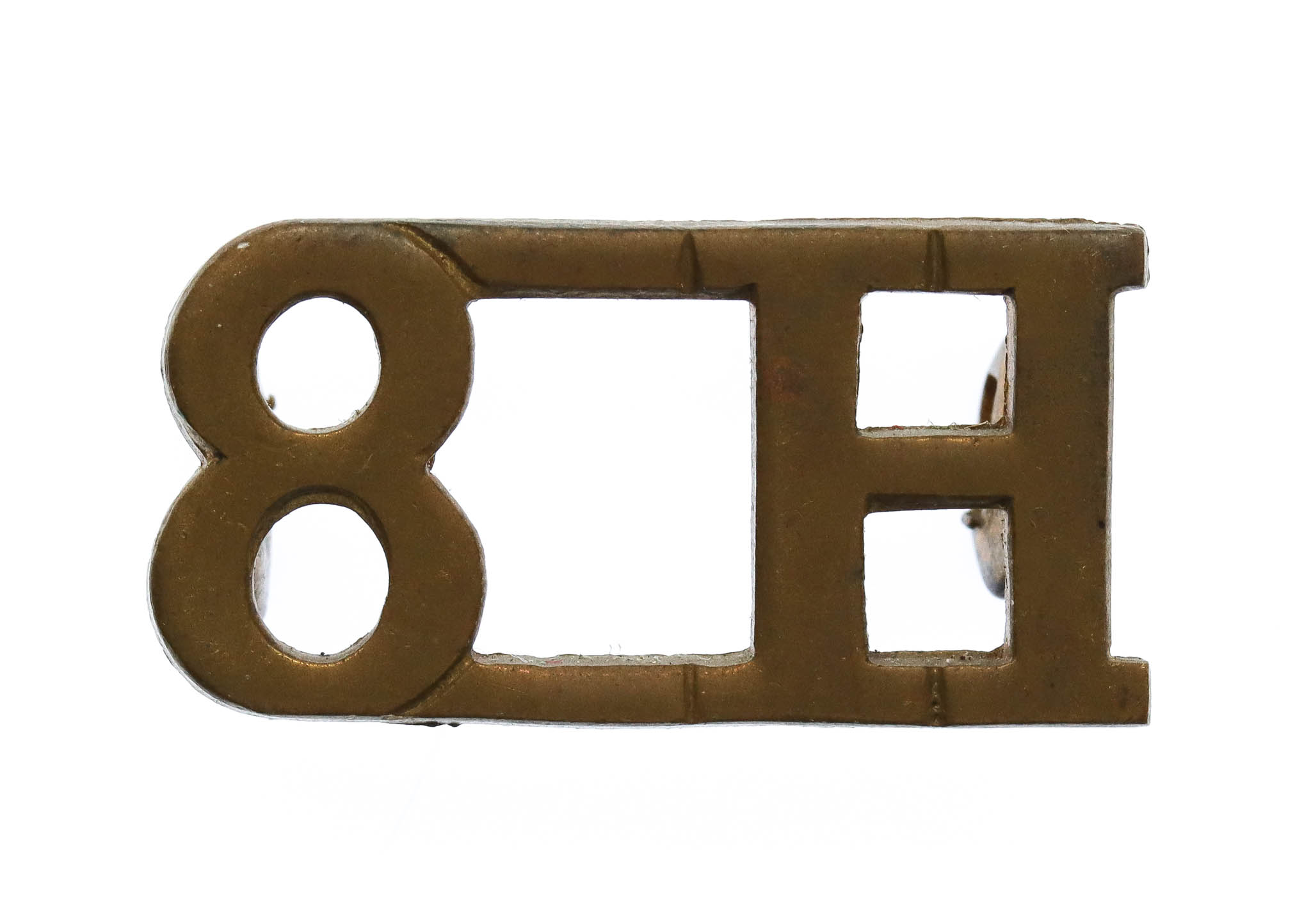 8th King's Royal Irish Hussars (8H) Shoulder Title