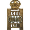13th/18th Q.M.O. Royal Hussars Cap/Collar Badge (circa 1929-38)