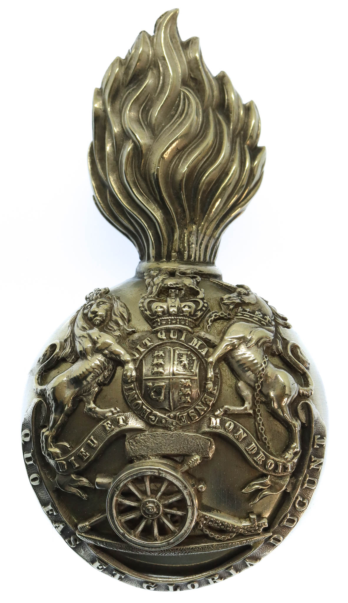 Victorian Royal Artillery Volunteers Officer's Busby Badge/Plume Holder