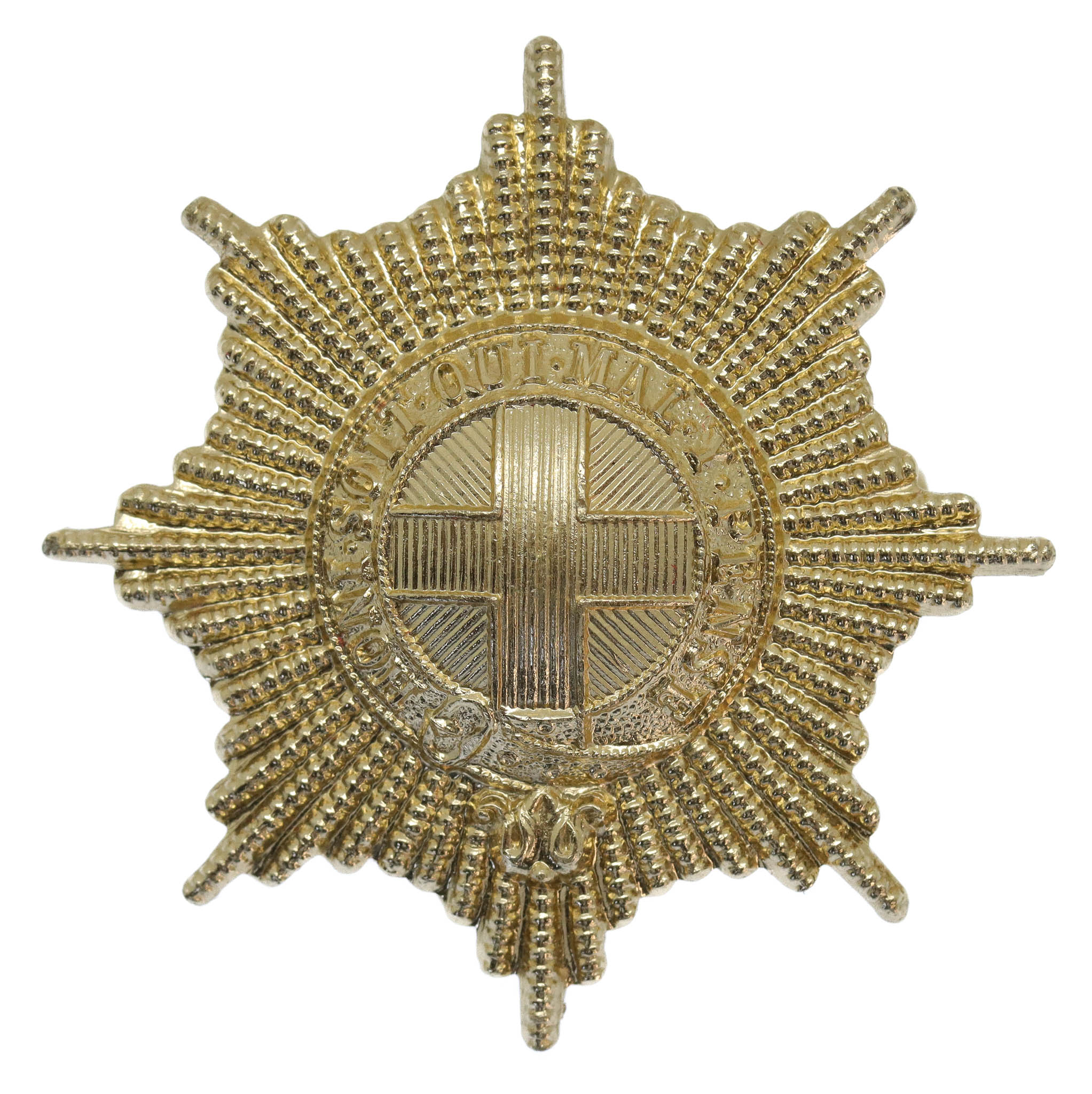 Coldstream Guards Anodised (Staybrite) Cap Badge