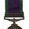 Campaign Service Medal (Clasp - Northern Ireland) - L.Cpl. W.J. Cox, Royal Signals