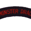 Westminster Dragoons (WESTMINSTER DRAGOONS) Cloth Shoulder Title