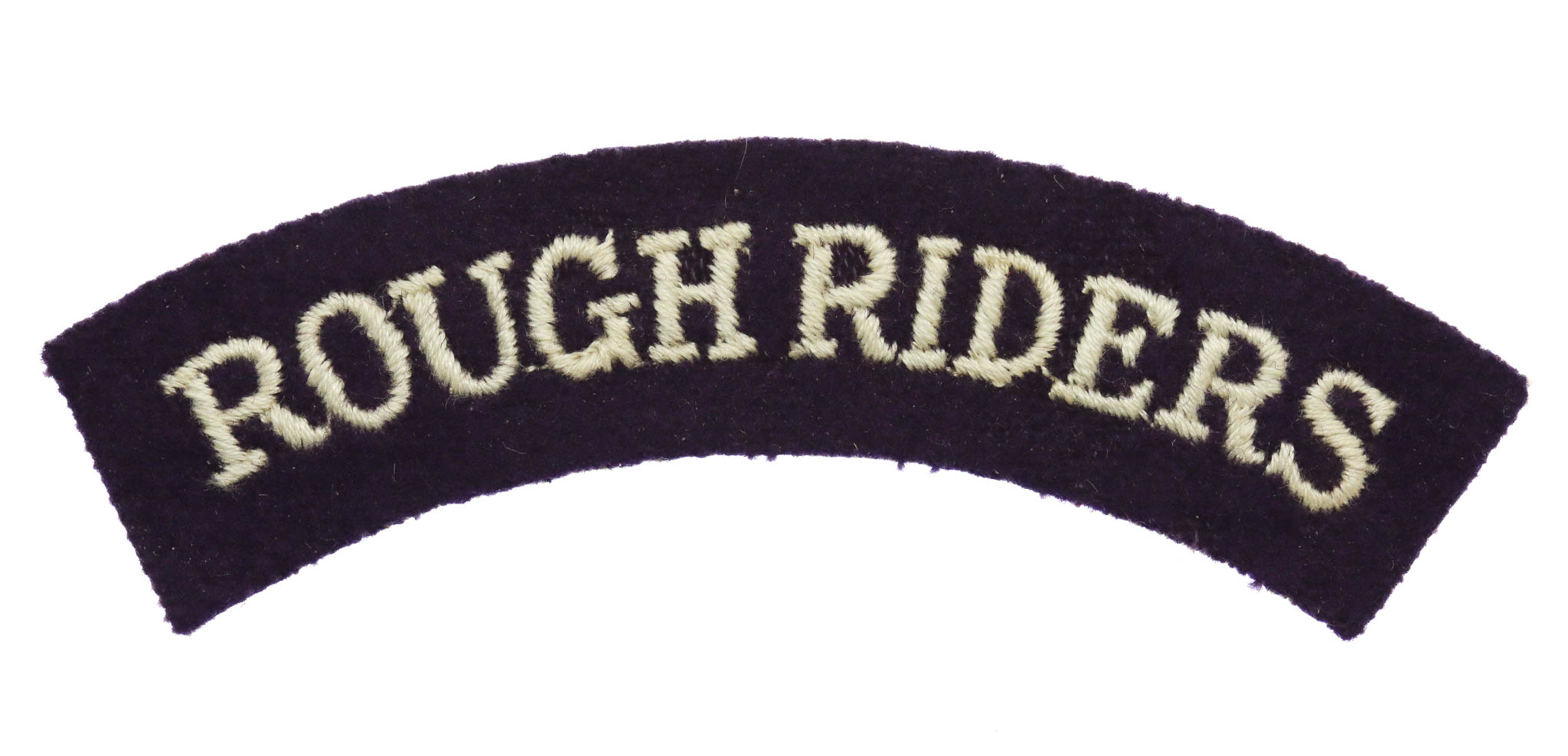 City of London Yeomanry, Rough Riders (ROUGH RIDERS) Cloth Shoulder Title
