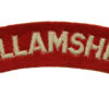 Hallamshire Bn. York & Lancaster Regiment (HALLAMSHIRE) Cloth Shoulder Title