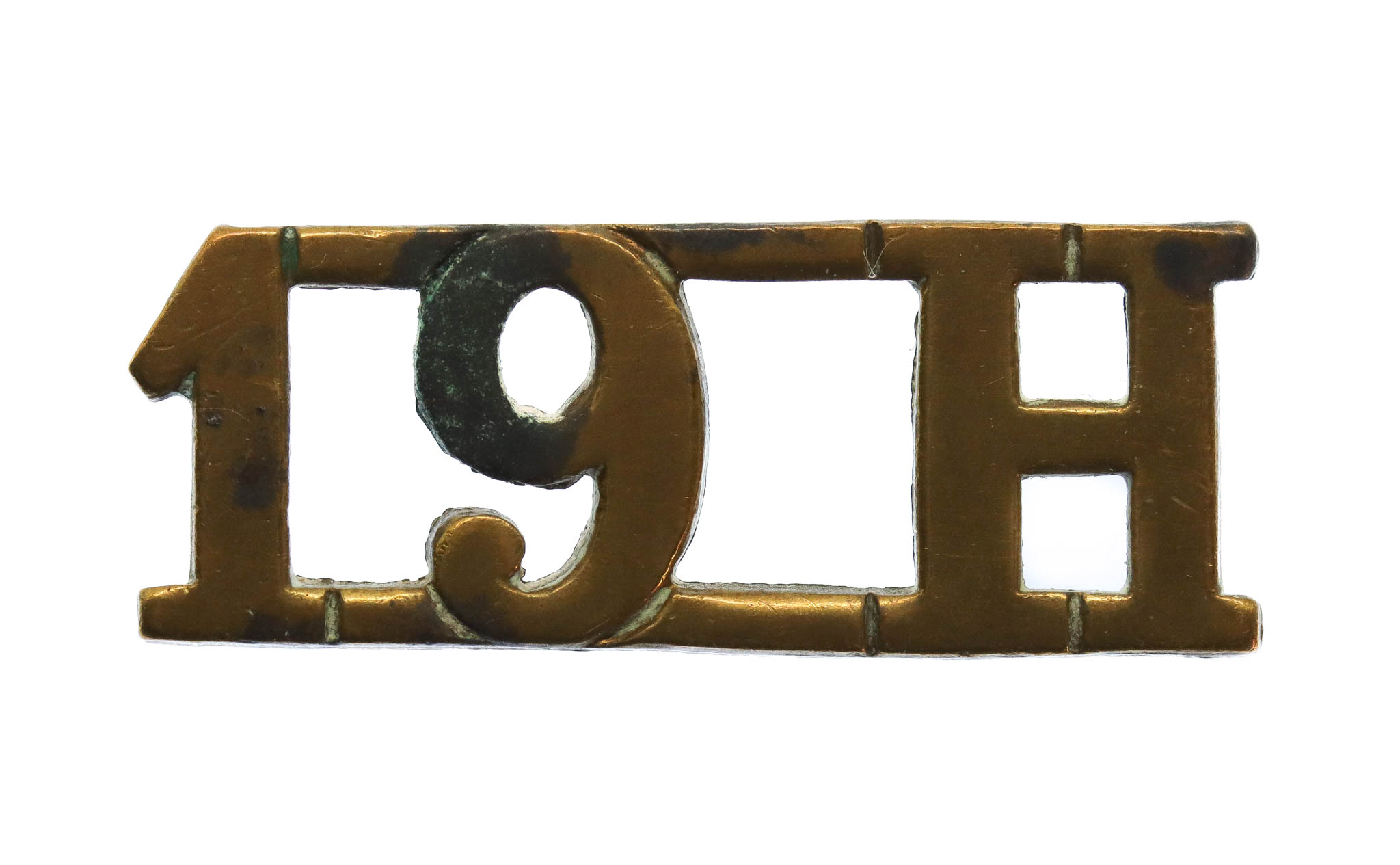 19th Hussars (19H) Shoulder Title