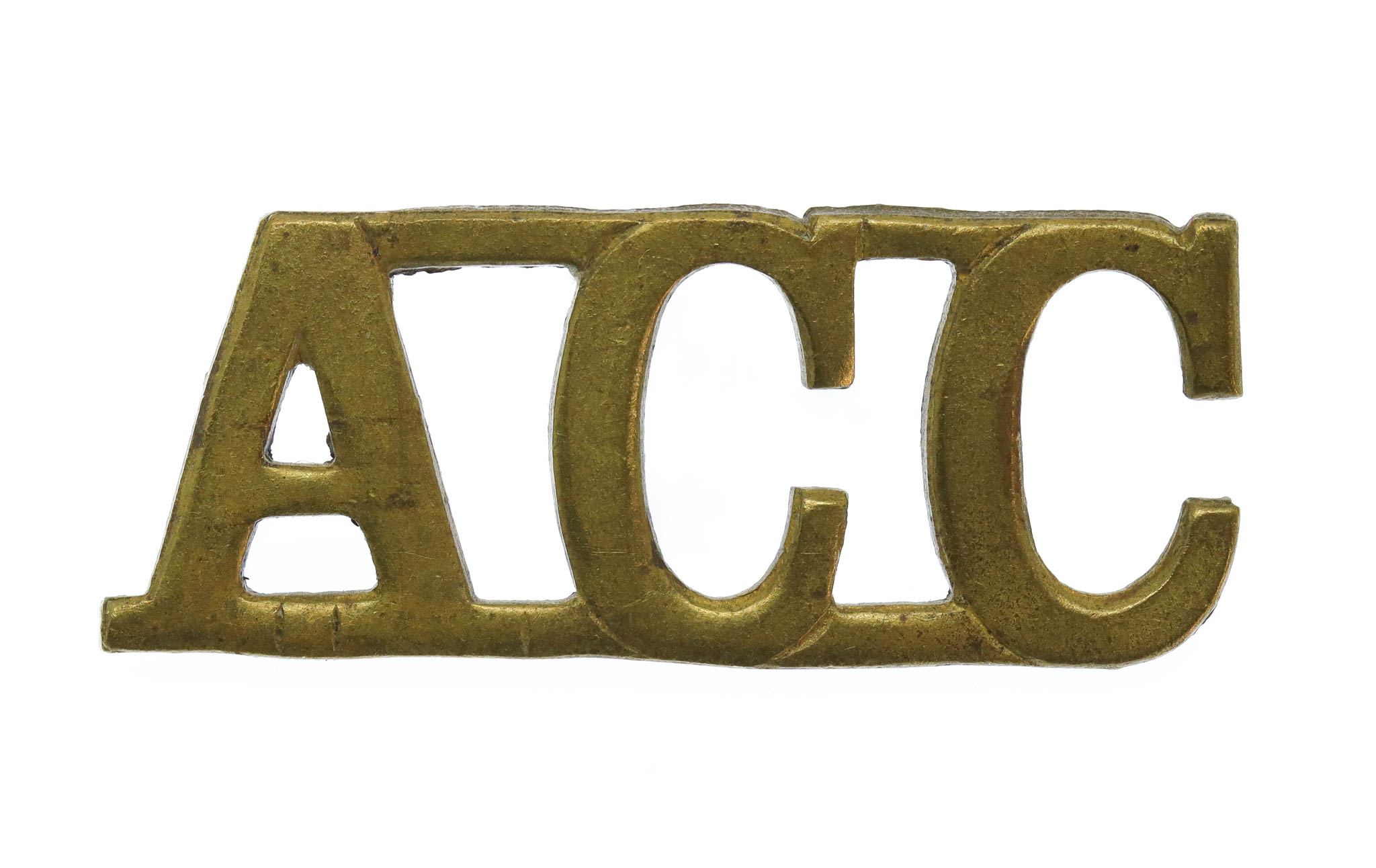Army Catering Corps (A.C.C.) Shoulder Title