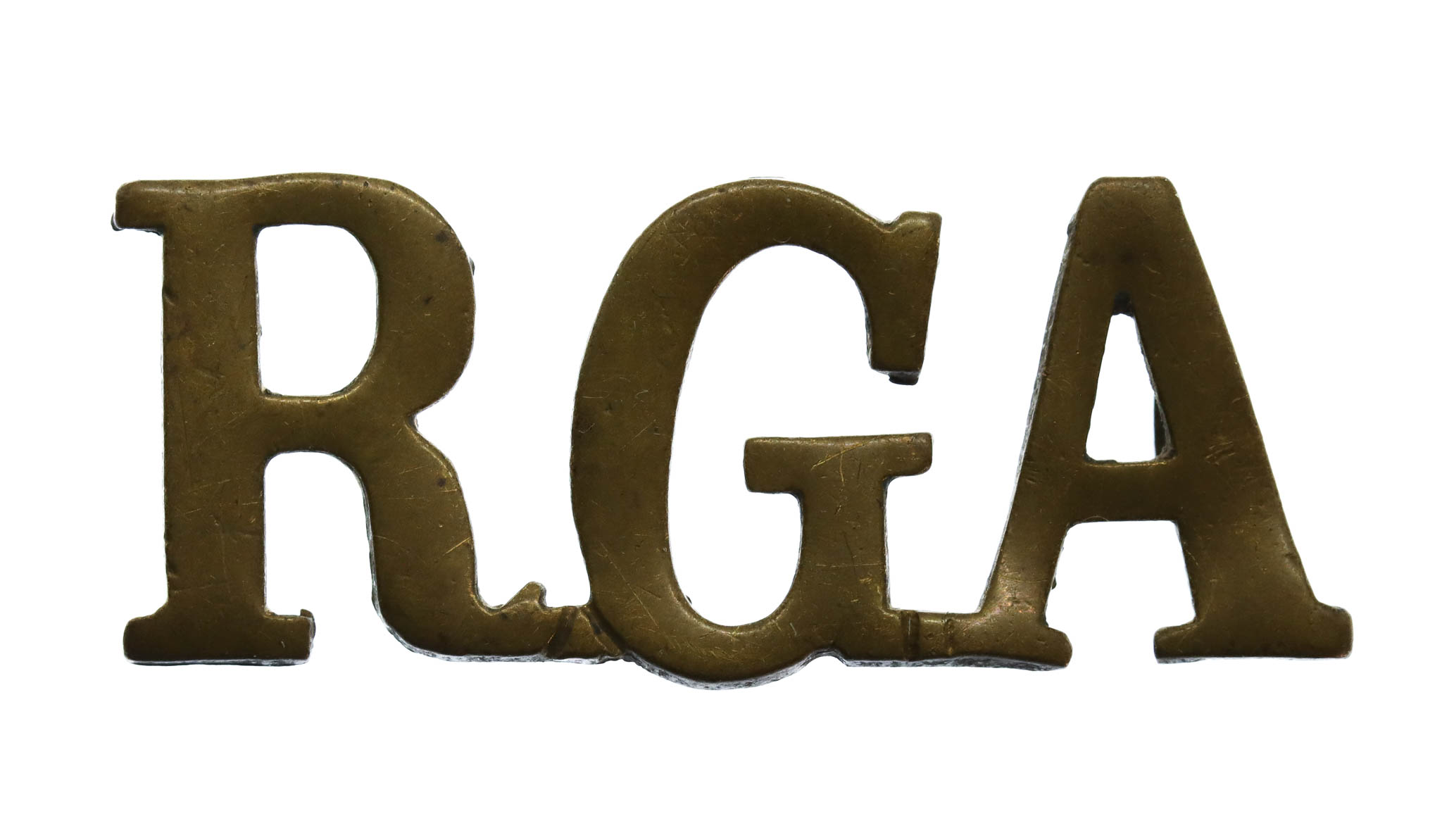 Royal Garrison Artillery (R.G.A.) Shoulder Title