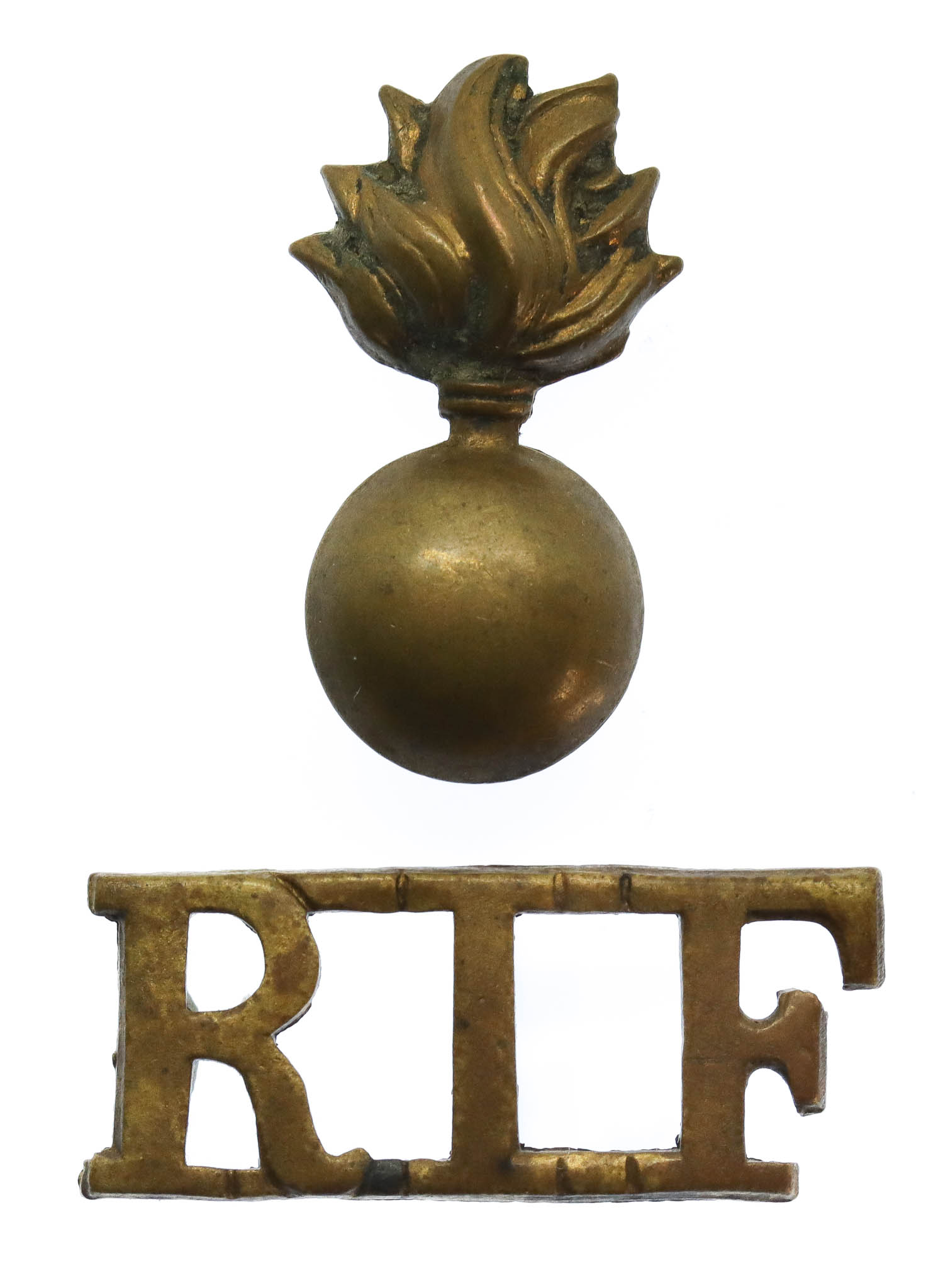 Royal Irish Fusiliers (Grenade/RIF) Shoulder Title