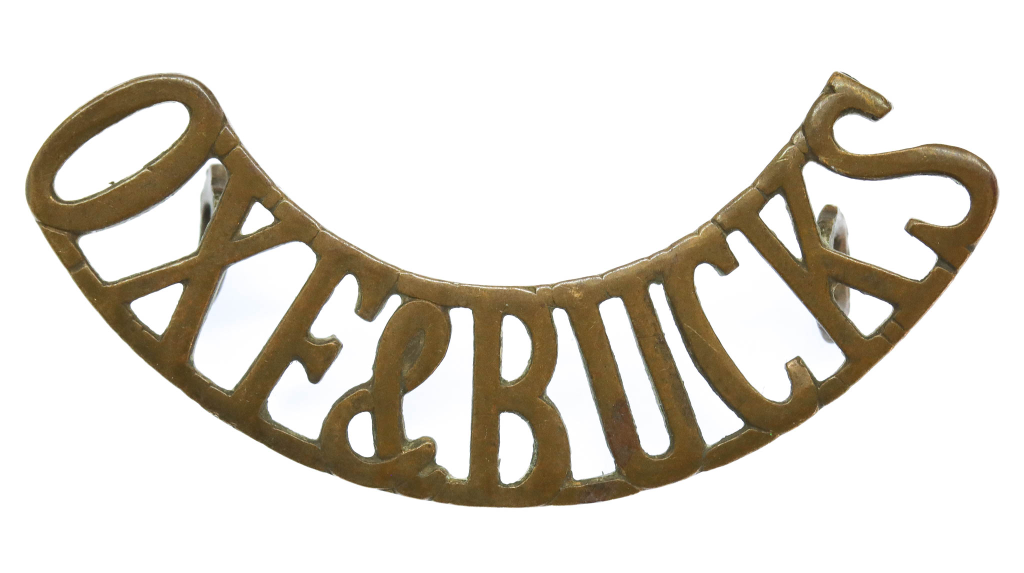 Oxfordshire & Buckinghamshire Light Infantry (OXF&BUCKS) Shoulder Title