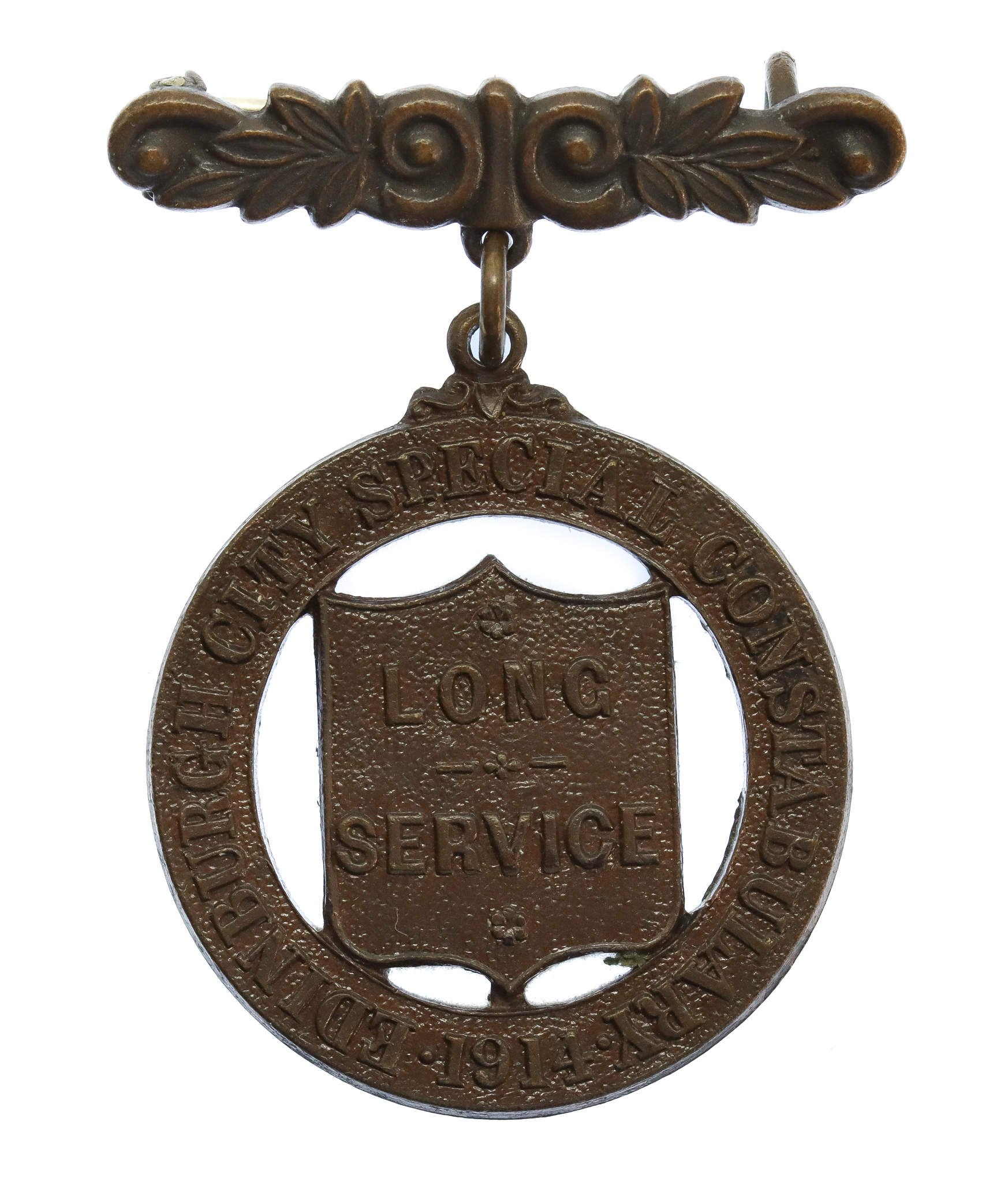 Edinburgh City Special Constabulary Long Service Medal 1914