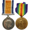 WW1 British War & Victory Medal Pair - Pte. J. Hart (ALIAS James Connor), 11th Bn. Royal Scots - Died of Wounds, 20/8/18