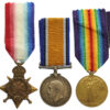 WW1 1914-15 Star Medal Trio - Cpl. W. Connley, West Riding Regiment
