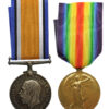 WW1 British War & Victory Medal Pair - Cpl. S.F. Wilson, Manchester Regiment