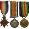 WW1 1914-15 Star Medal Trio - Pte. T.A. Ingles, Royal Warwickshire Regiment