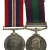 WW2 War Medal and General Service Medal (Clasp - Malaya) - Act. Cpl. K.M. Keen, Women's Royal Air Force