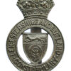 Leicestershire and Rutland Constabulary Cap Badge - King's Crown