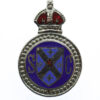 Stirlingshire Special Constabulary Enamelled Lapel Badge - King's Crown
