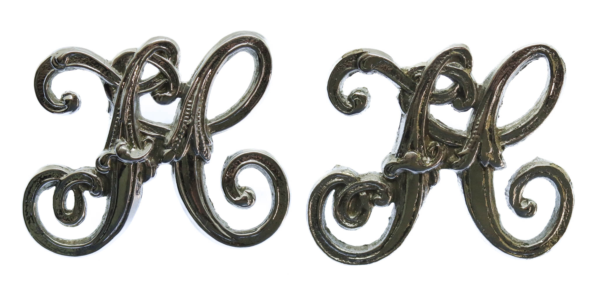Pair of Fife (Fifeshire) Constabulary Collar/Epaulette Badges