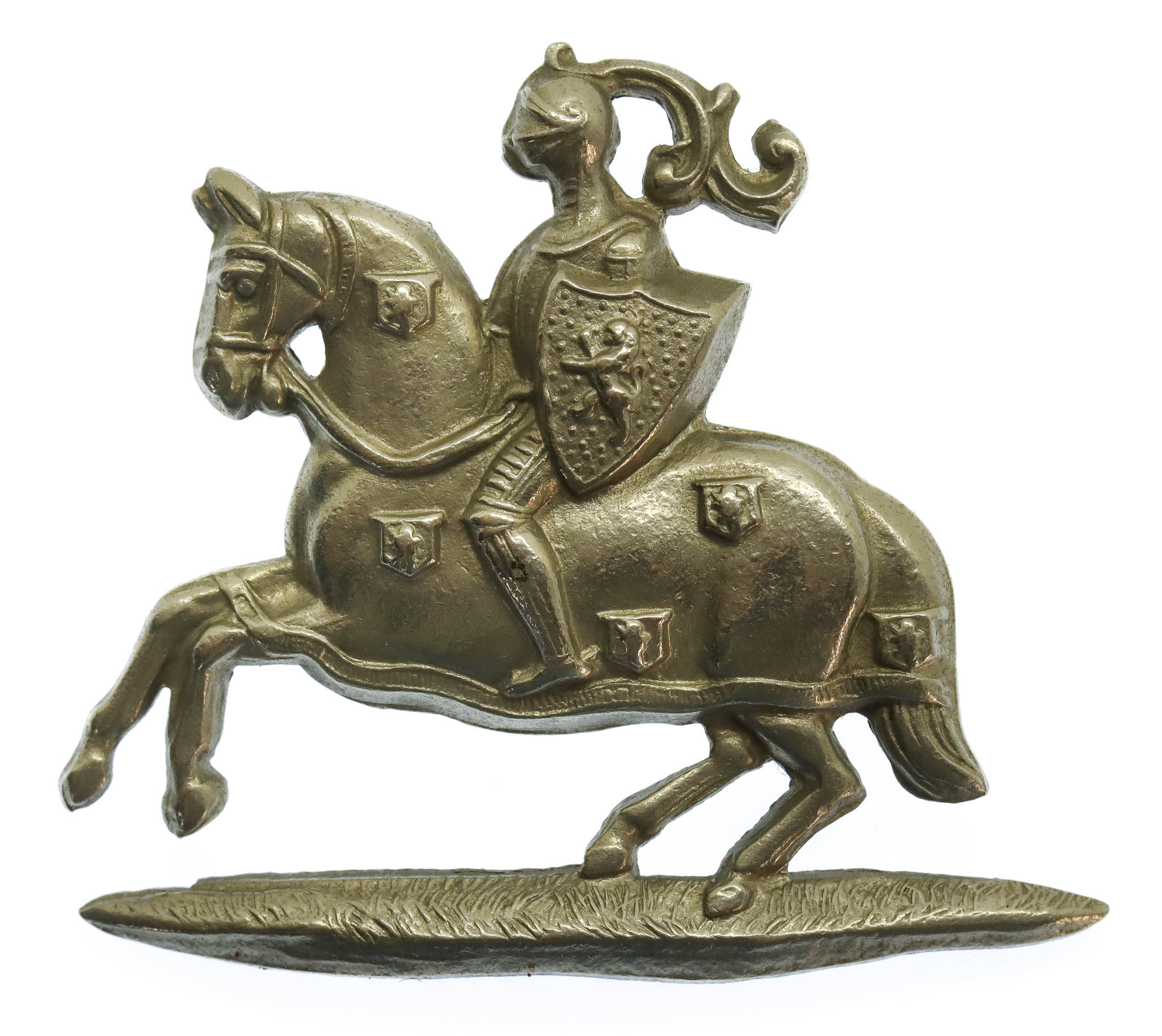 Fife (Fifeshire) Constabulary White Metal Cap Badge