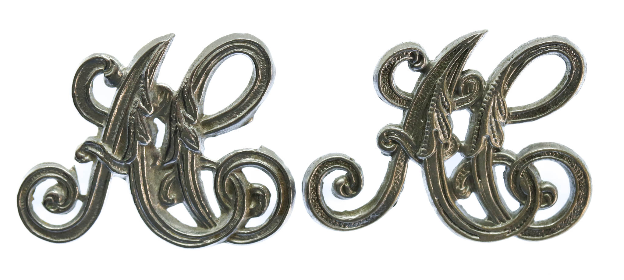 Pair of Ayrshire Constabulary Collar Badges