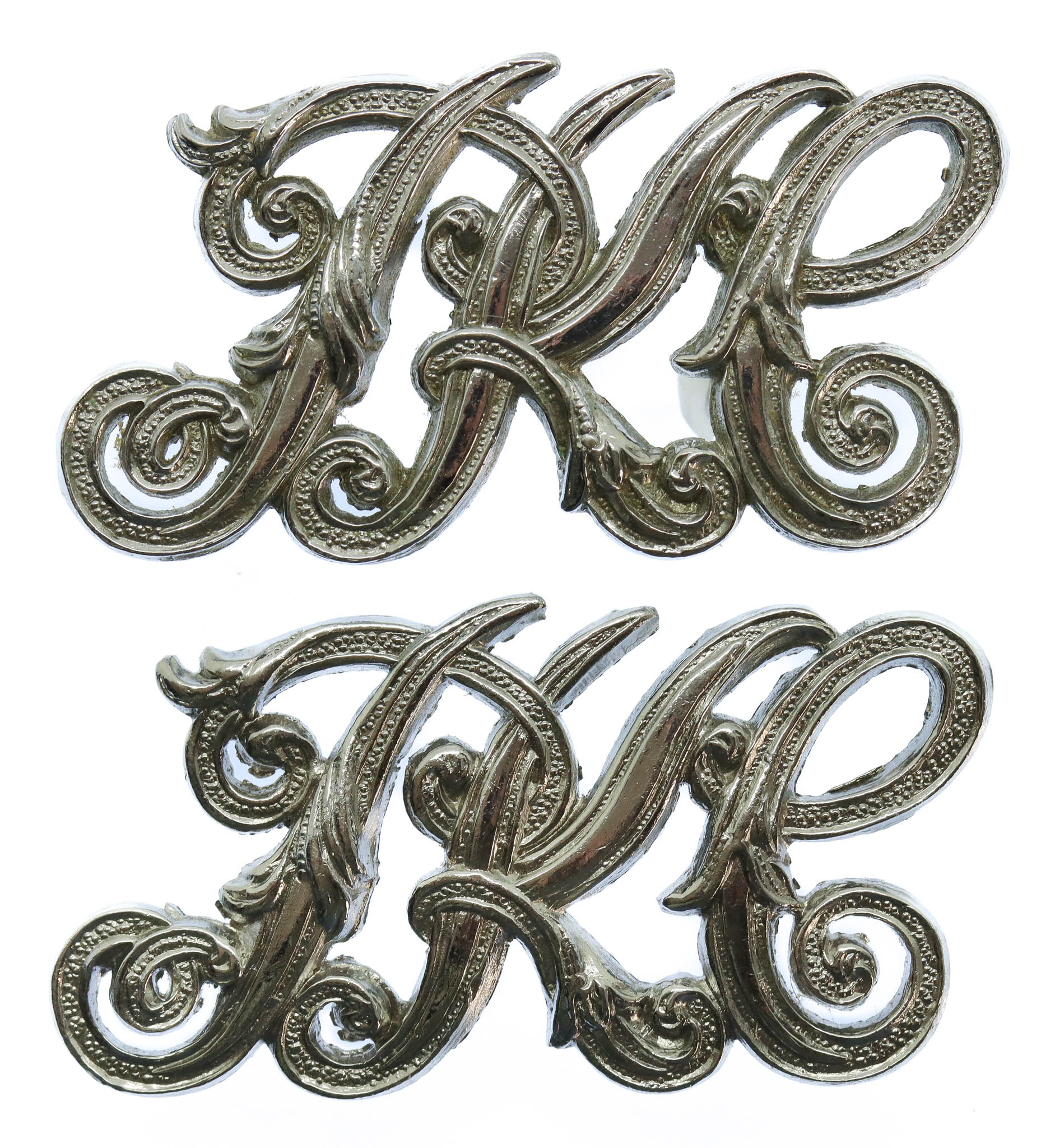 Pair of Perth & Kinross-shire Constabulary Collar Badges