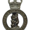 Warwickshire Constabulary Cap Badge - Queen's Crown