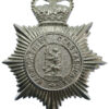 Warwickshire Constabulary Helmet Plate - Queen's Crown