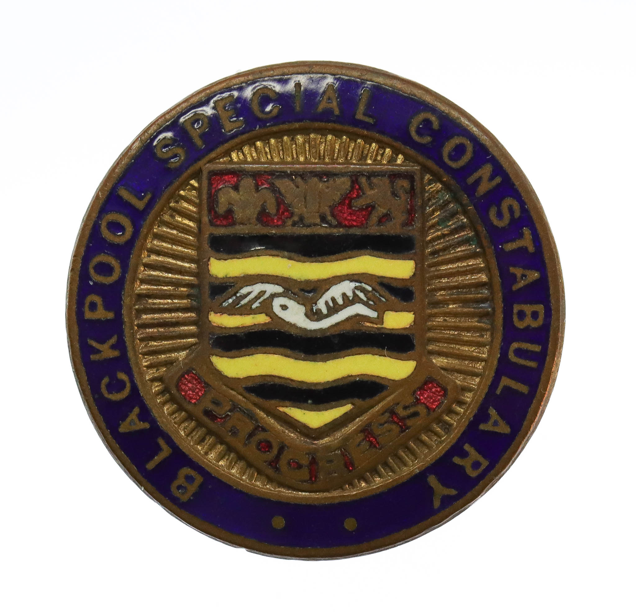 Blackpool Special Constabulary Enamelled Lapel Badge