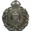 Blackpool Special Constabulary Chrome Wreath Cap Badge - King's Crown