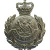 Monmouthshire Constabulary Small Wreath Helmet Plate - Queen's Crown