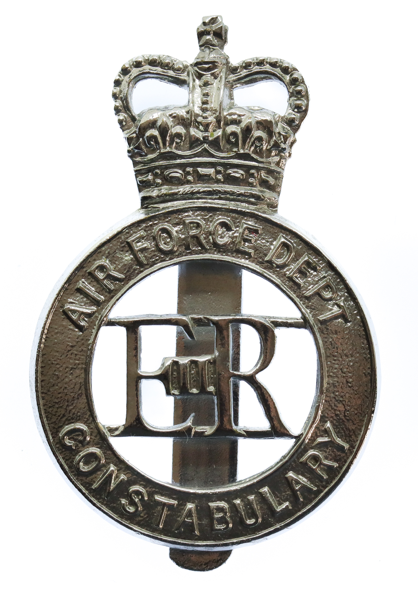 Air Force Department Constabulary Cap Badge - Queen's Crown