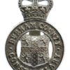 Durham County Constabulary Cap Badge - Queen's Crown