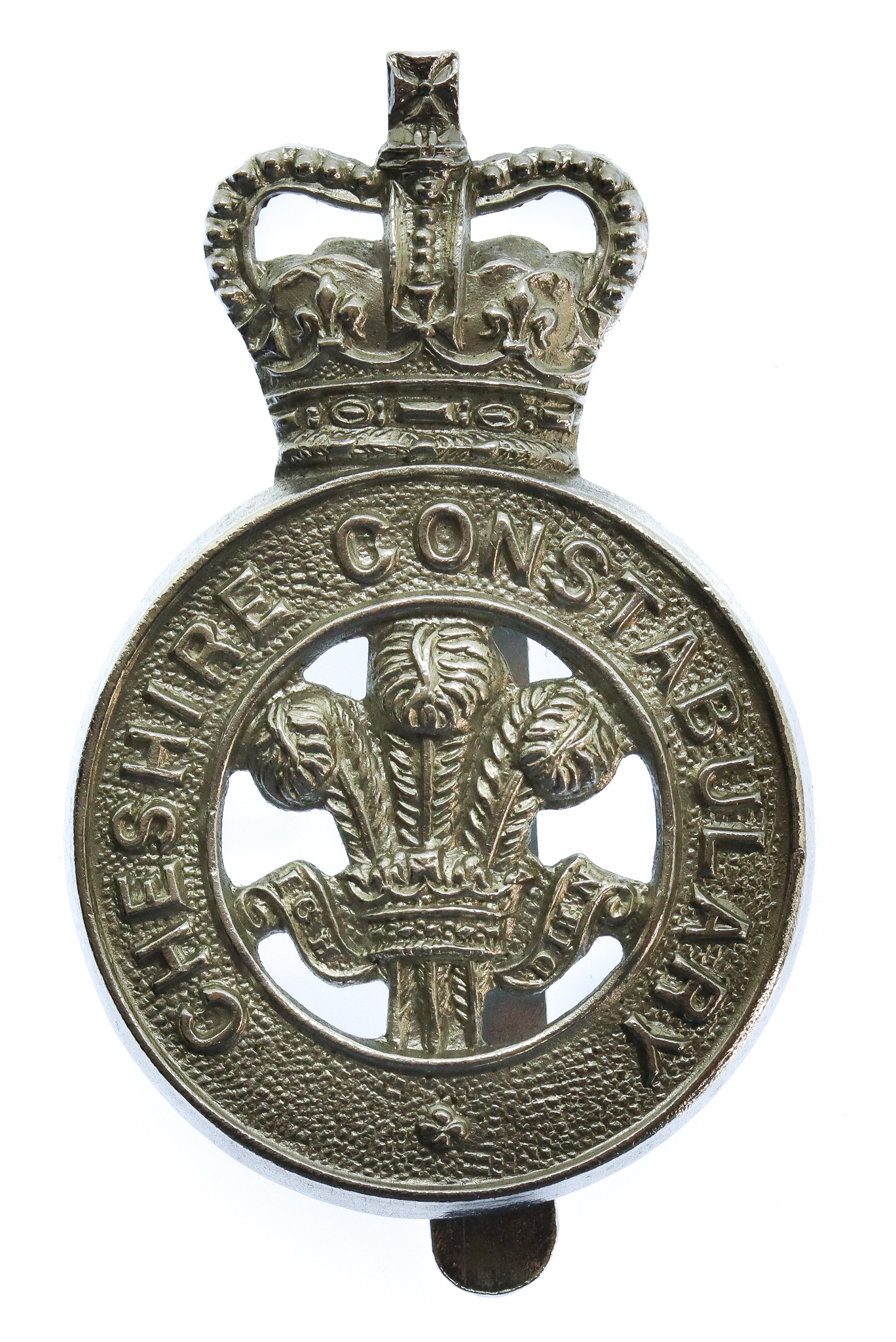 Cheshire Constabulary Cap Badge - Queen's Crown