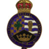 Lincolnshire Special Constabulary Enamelled Lapel Badge - King's Crown