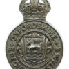Oxfordshire Special Constabulary Cap Badge - King's Crown