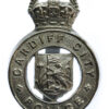 Cardiff City Police Cap Badge - King's Crown
